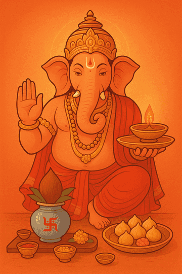 गणपति पूजा